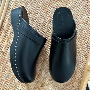 Isabel Marant Black Studded Clogs sz 40